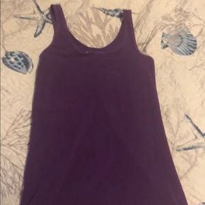 Purple tank top